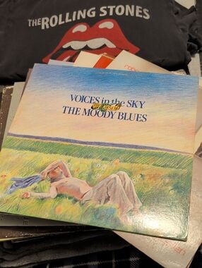Voices in the Sky - The Moody Blues Vintage Vinyl (Blue / Green)